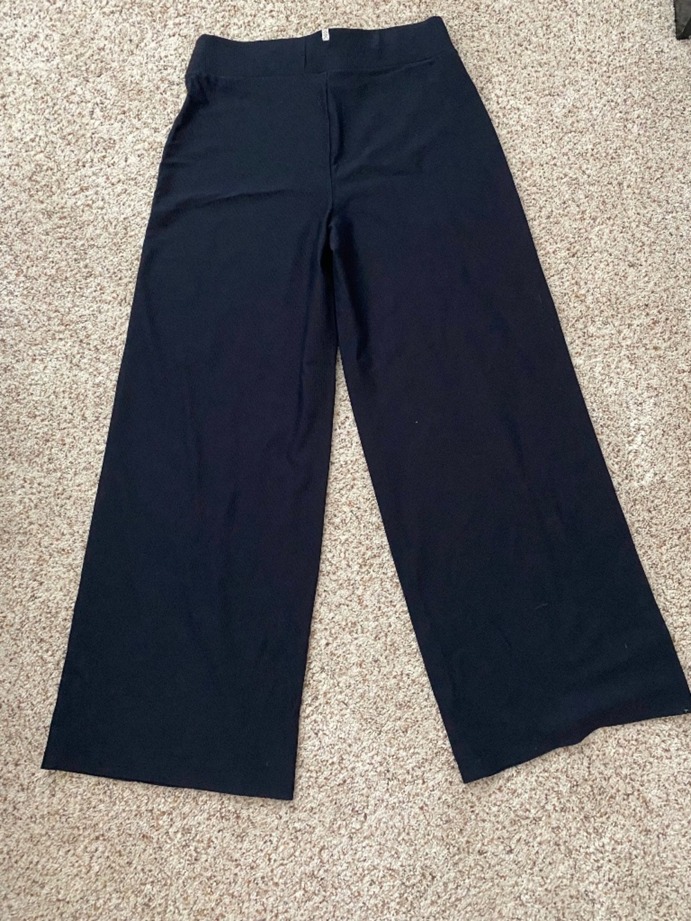Rhône black ripple wide sweat pants